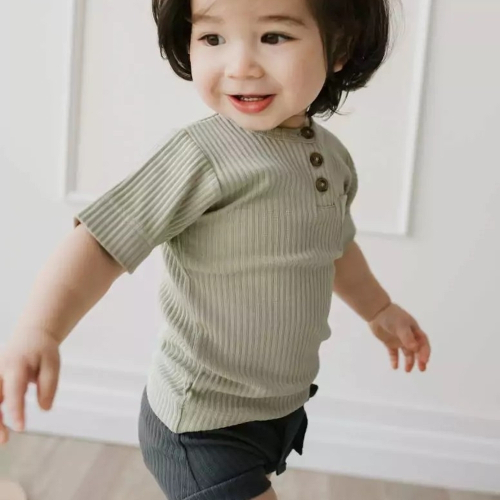 Jamie Kay Philippe Short Sleeve Top in Raindance